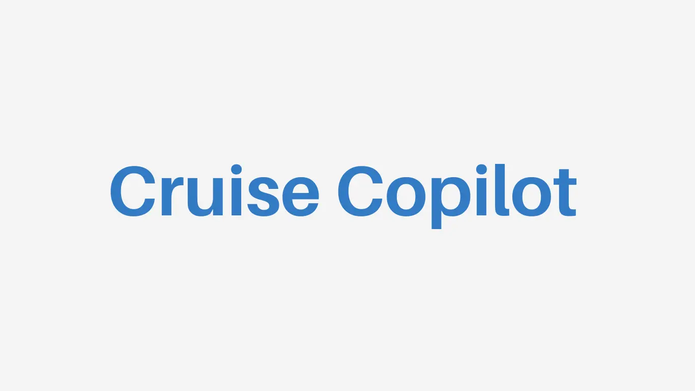 Cruise Copilot